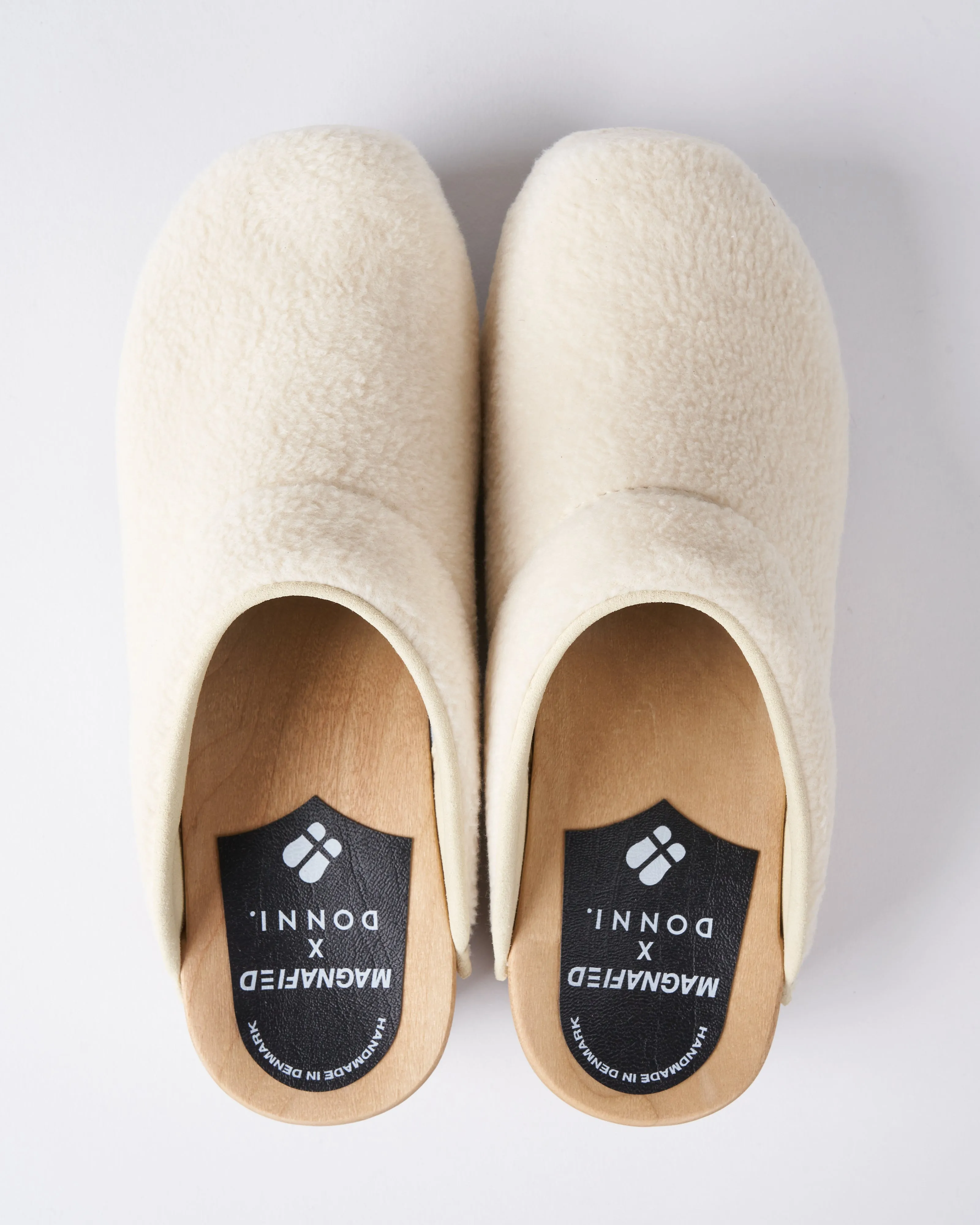 embla clog - creame sherpa