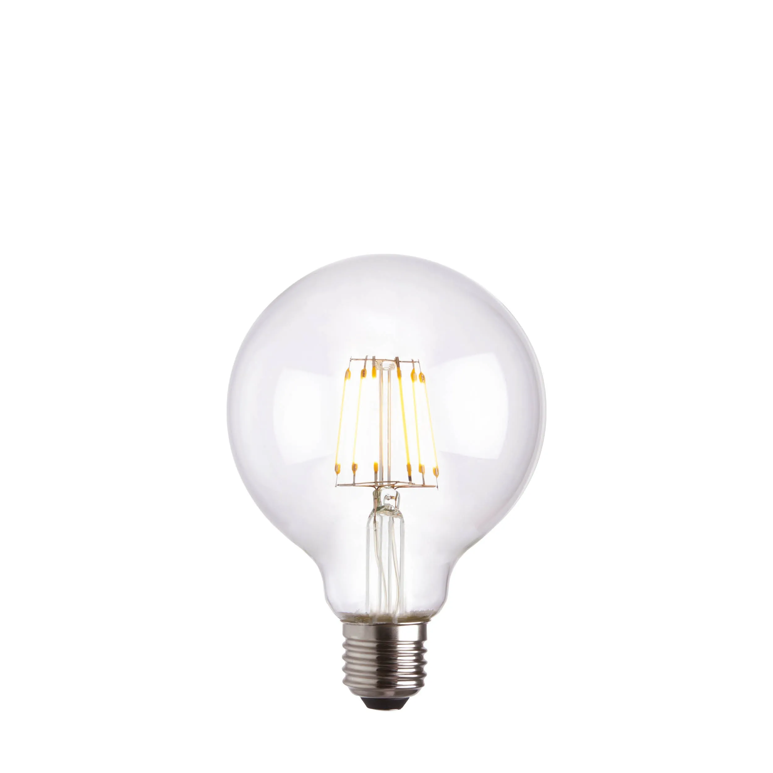 Endon 93023 E27 LED filament globe 1lt Accessory Clear glass 6W LED E27 Warm White