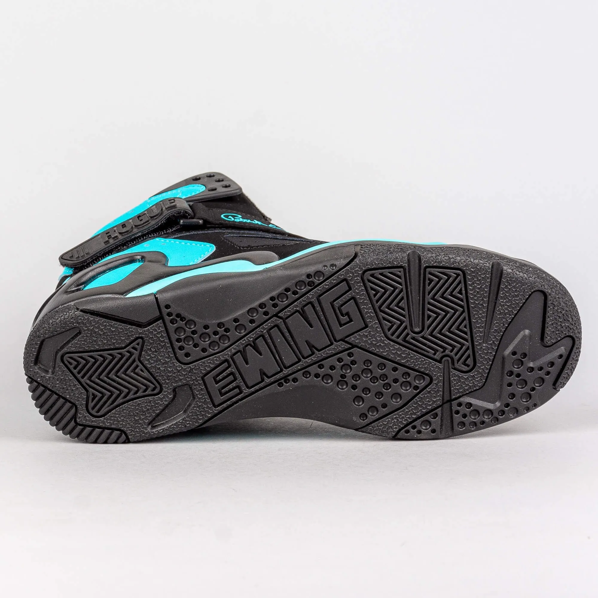 Ewing Athletics Rogue Black/Cyan Blue/White