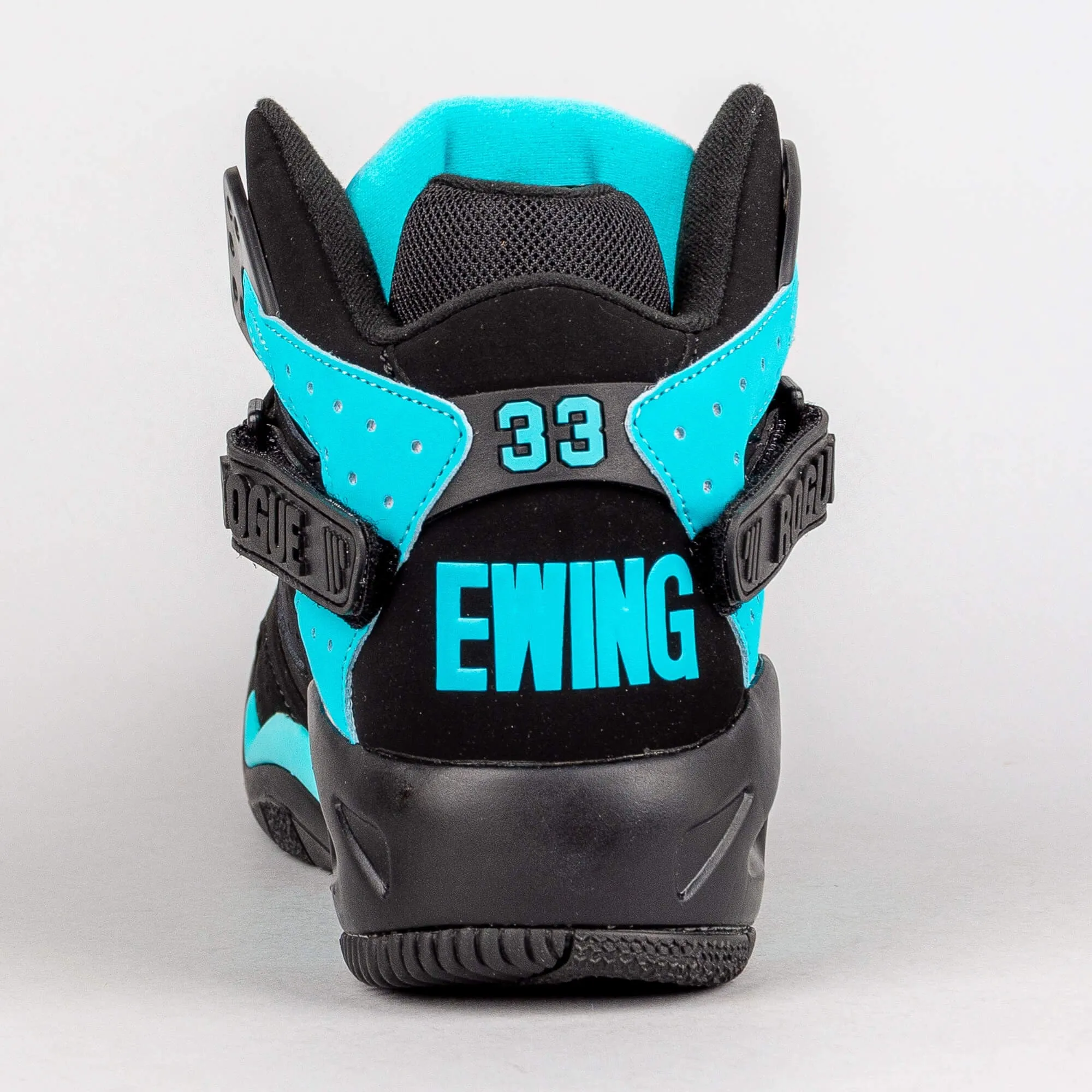 Ewing Athletics Rogue Black/Cyan Blue/White