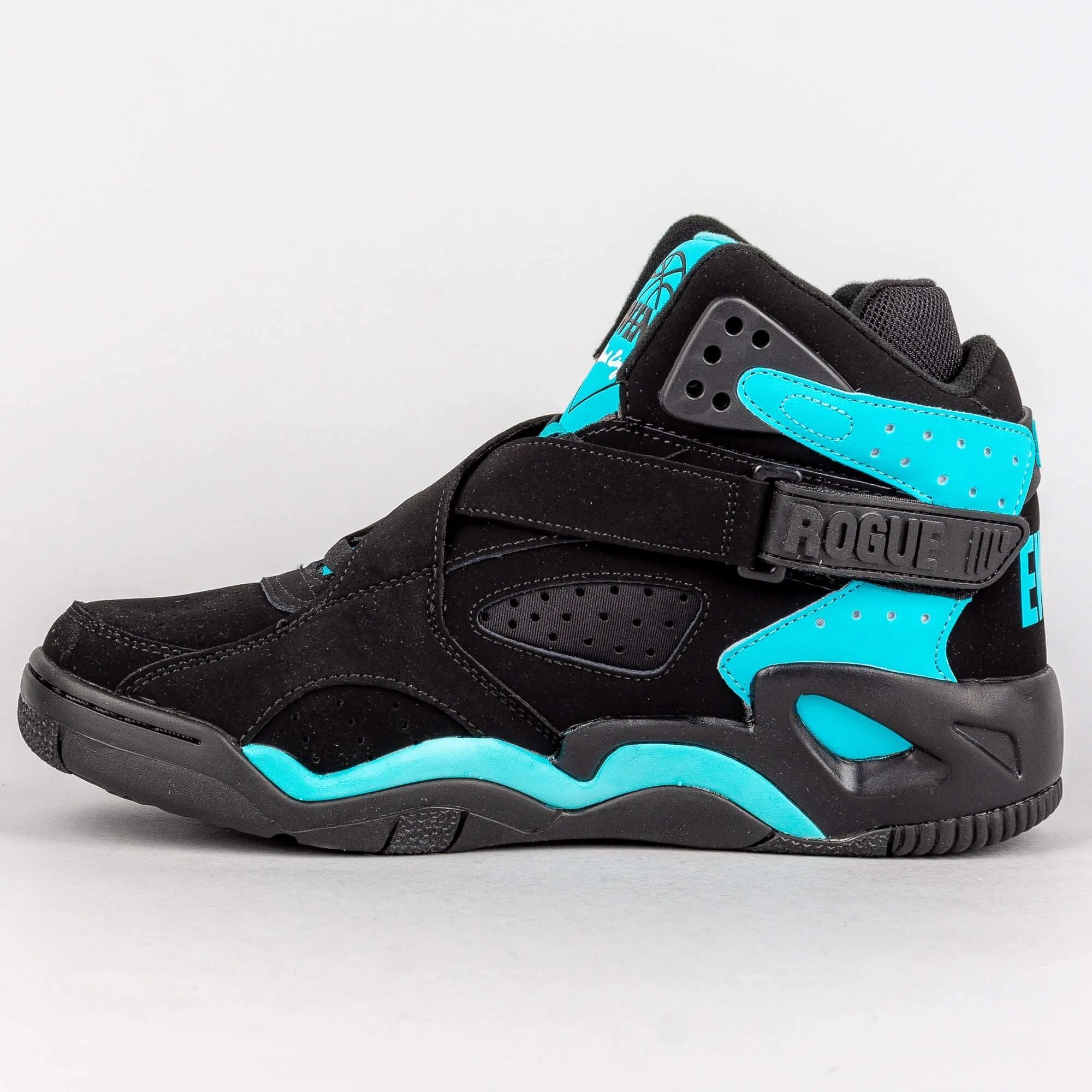 Ewing Athletics Rogue Black/Cyan Blue/White