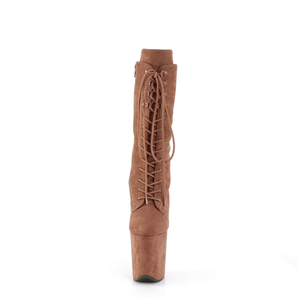 FLAMINGO-1050FS  Caramel Faux Suede/Caramel Faux Suede