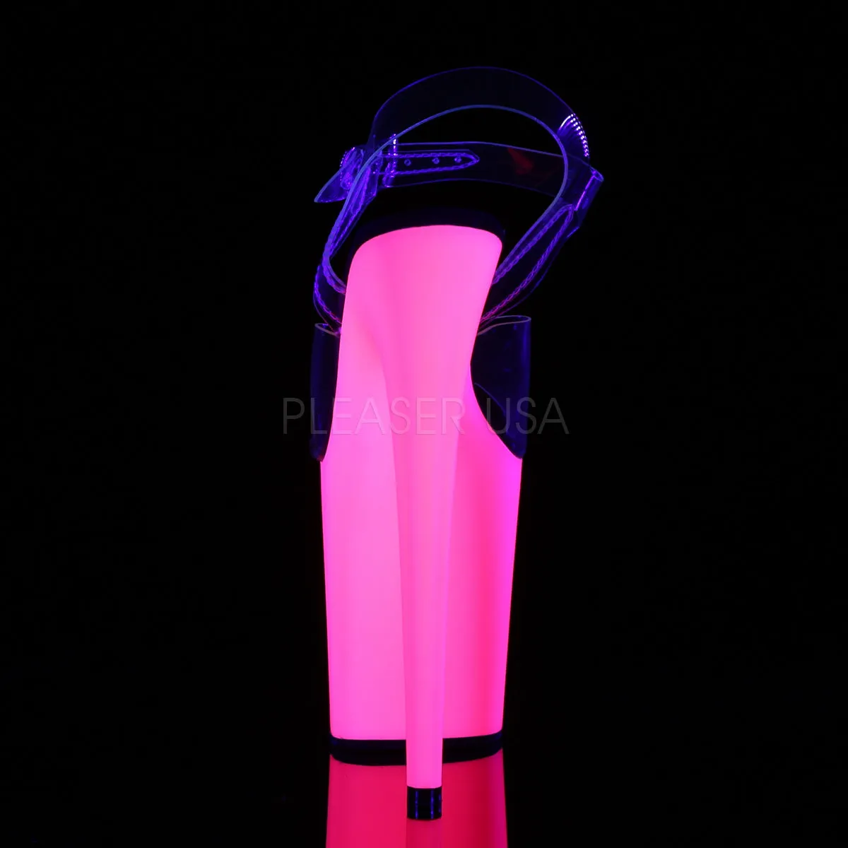 FLAMINGO-808UV  Clear/Neon Pink