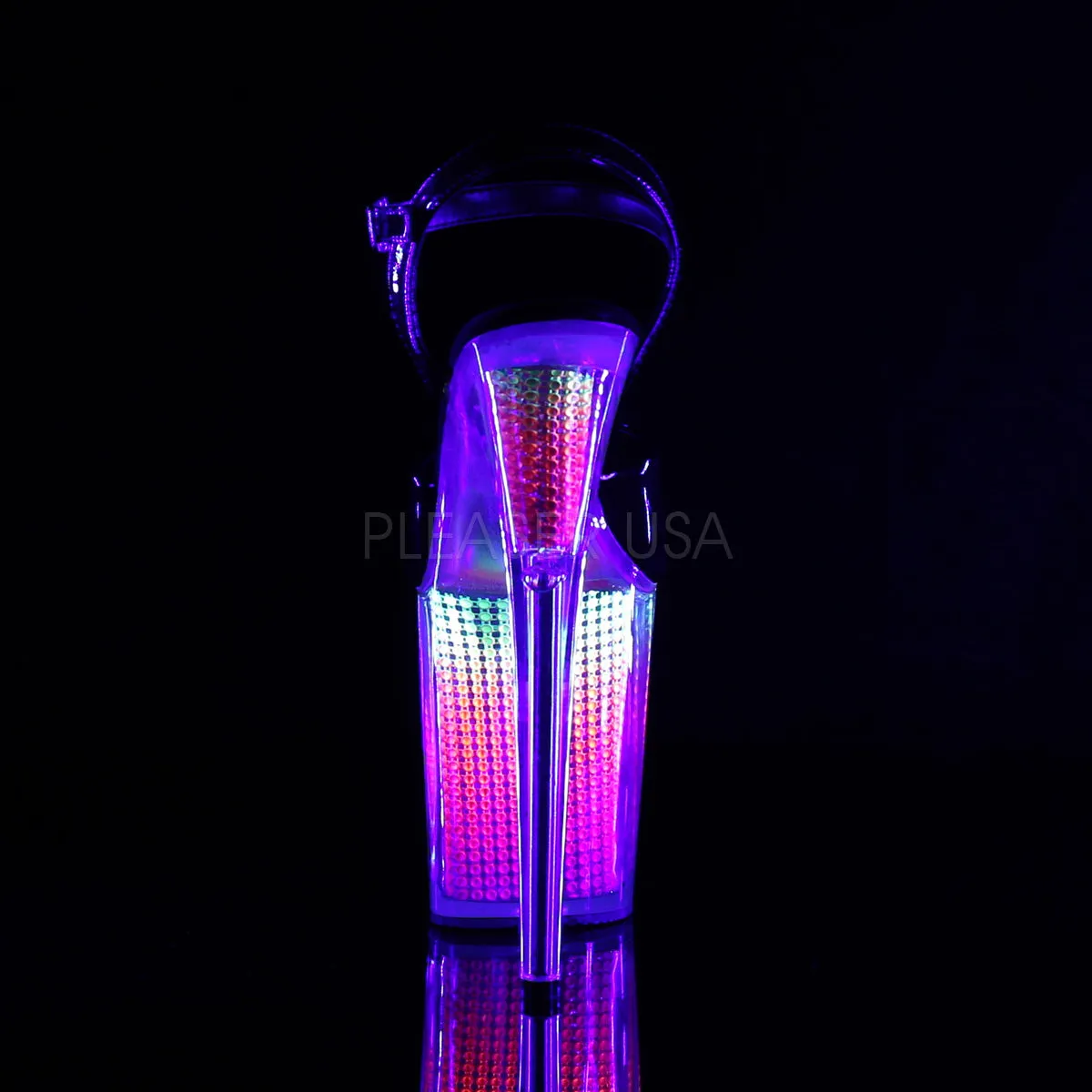FLAMINGO-809SRS  Black Patent/Neon Multi SRS