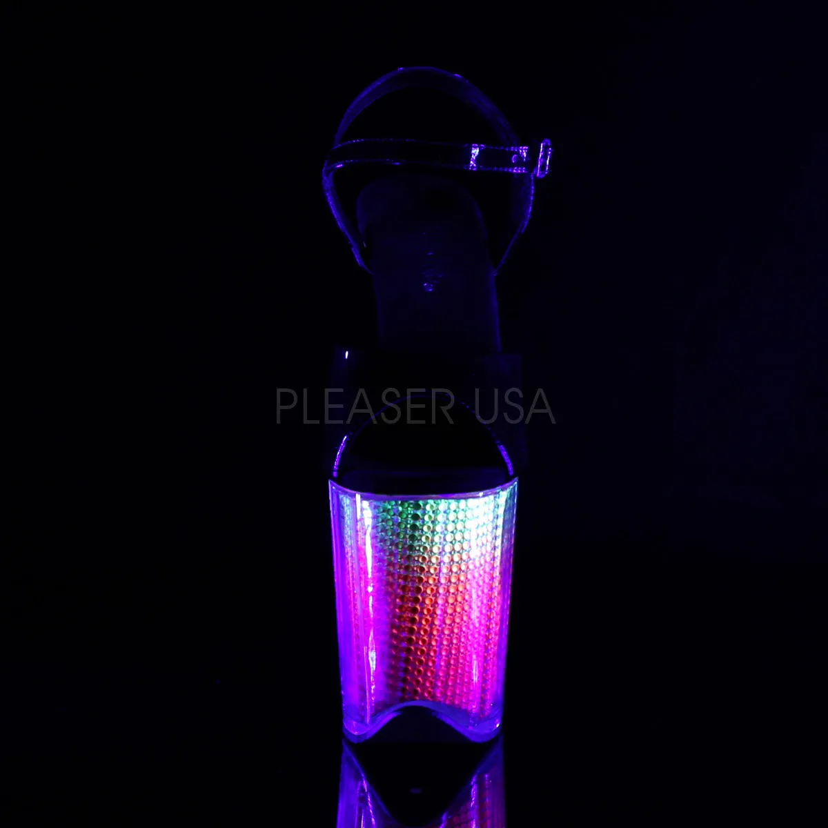 FLAMINGO-809SRS  Black Patent/Neon Multi SRS