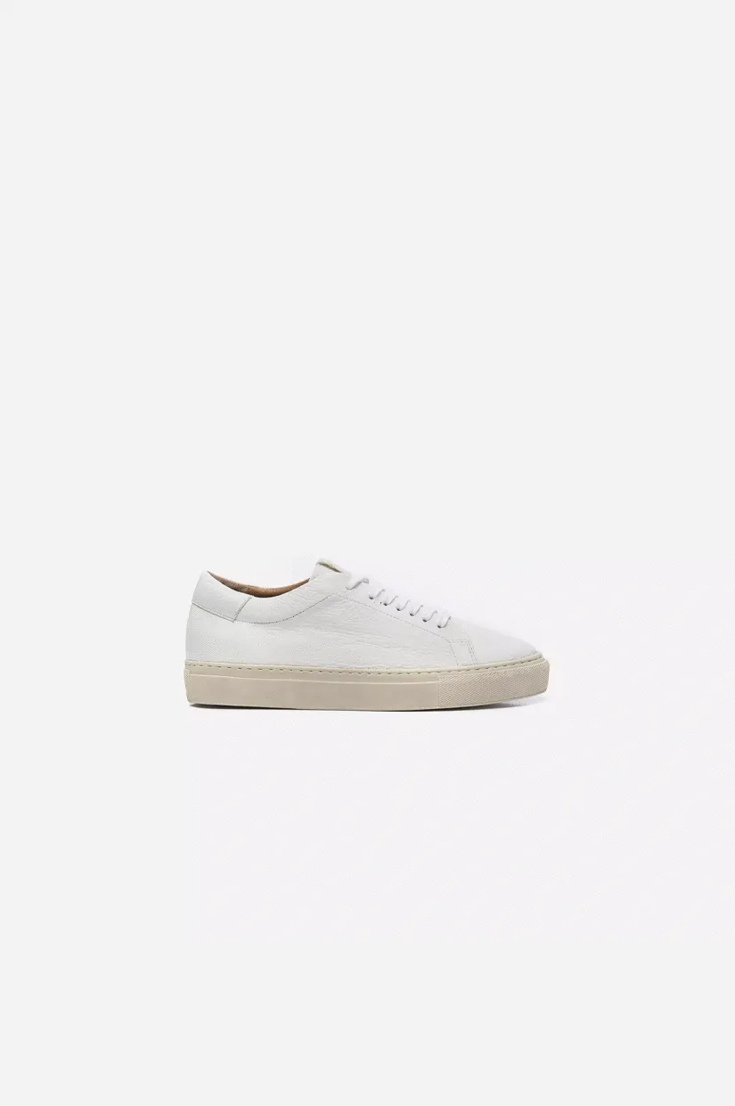 Flattered Stockholm - White Leather