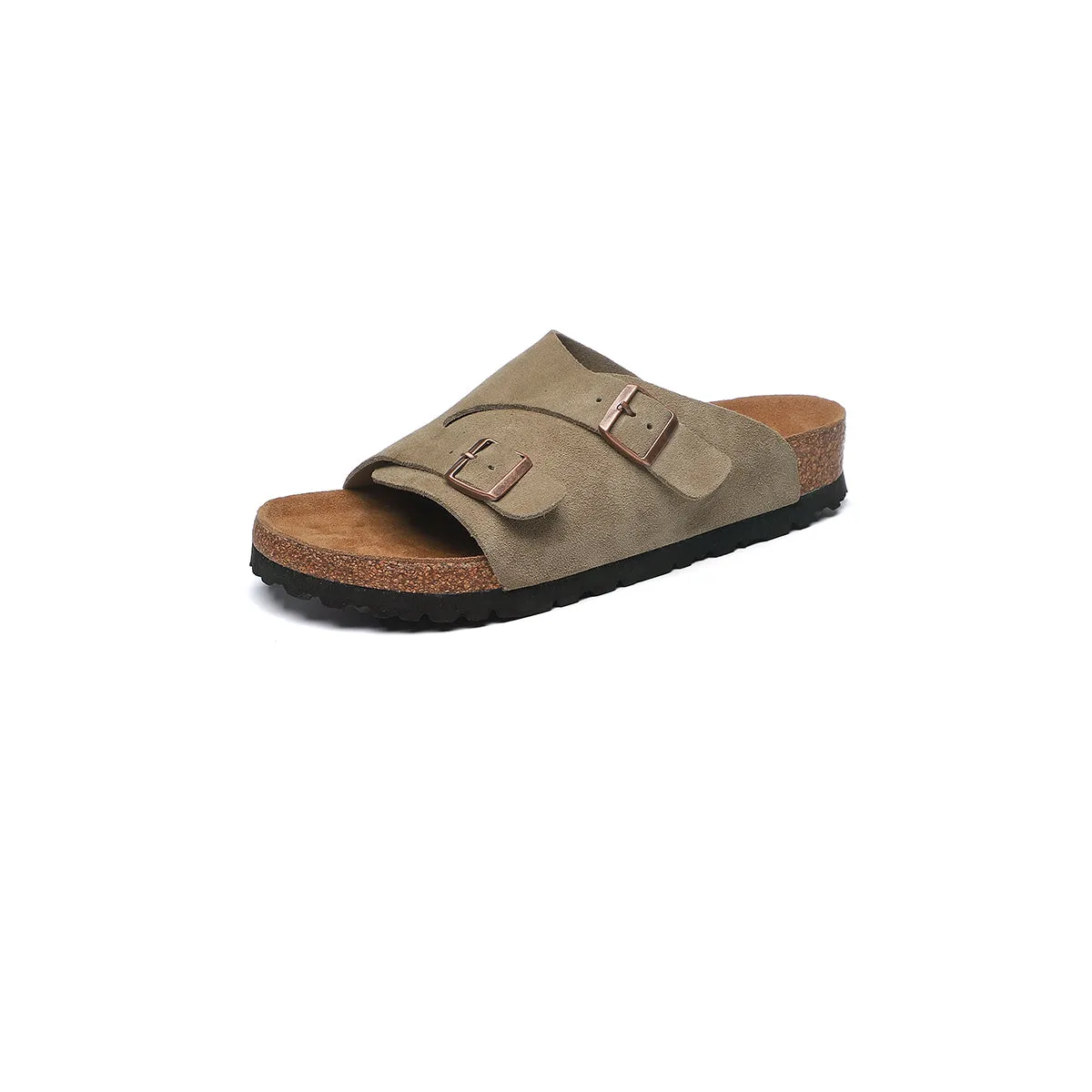 FROSTED CORK BOTTOM SLIPPERS  4398