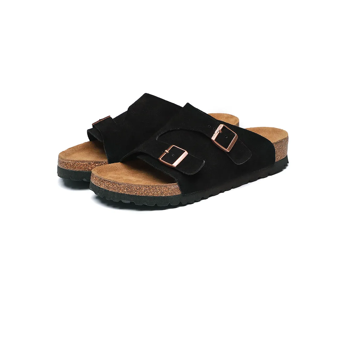 FROSTED CORK BOTTOM SLIPPERS  4398