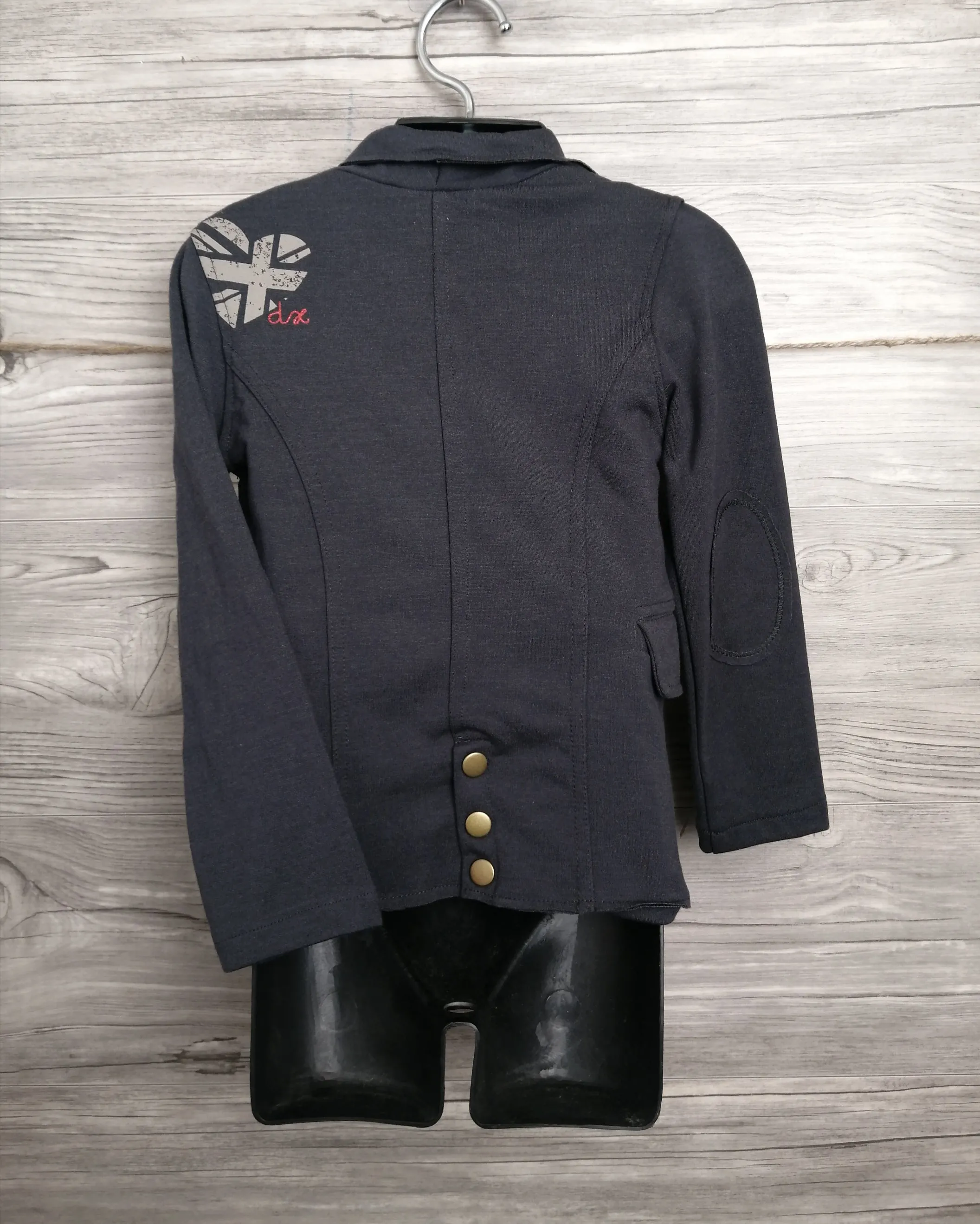 GIRL SIZE 5 YEARS - DEUX PAR DEUX Grey Blazer Jacket NWT B38