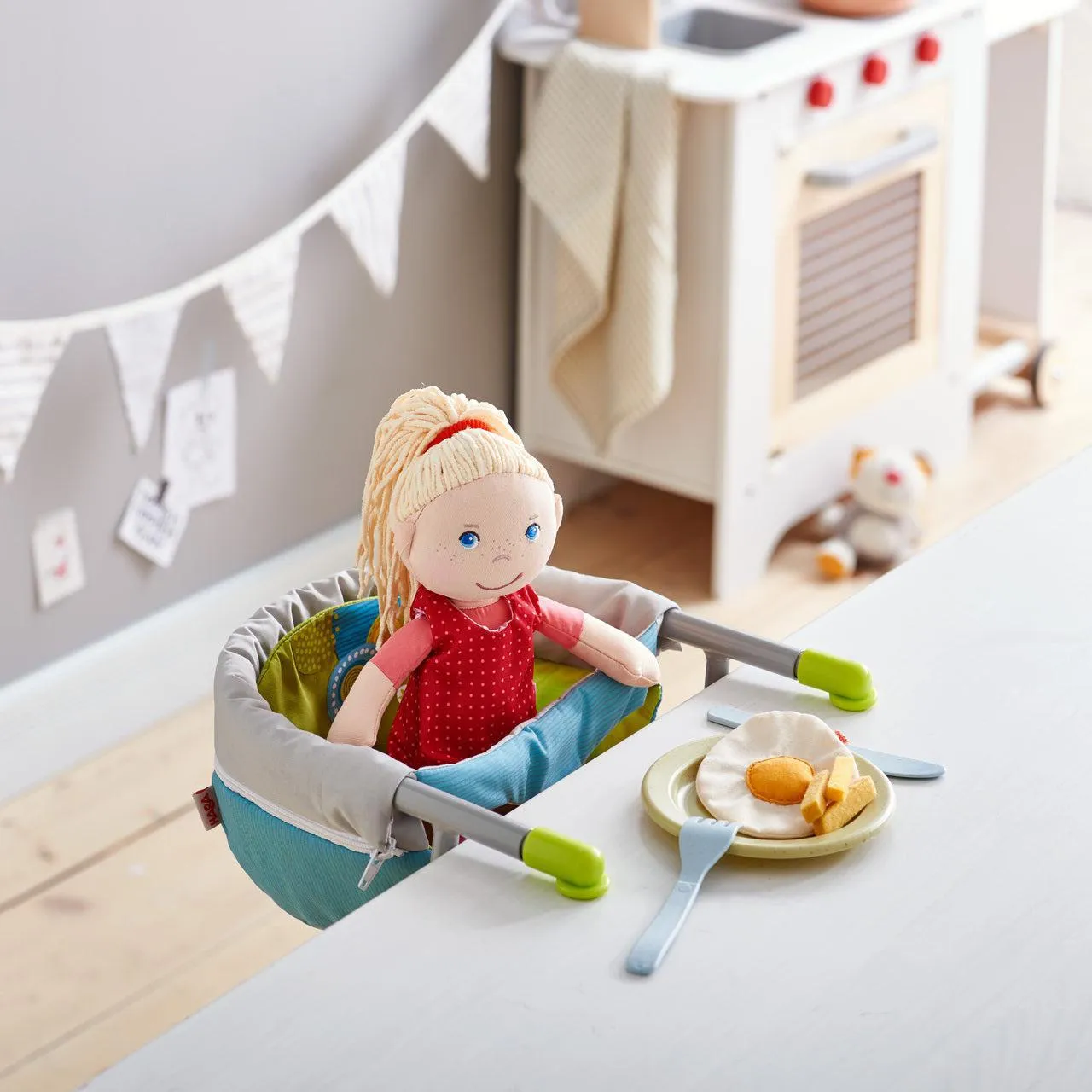Haba Summer Meadow Table Seat for Dolls