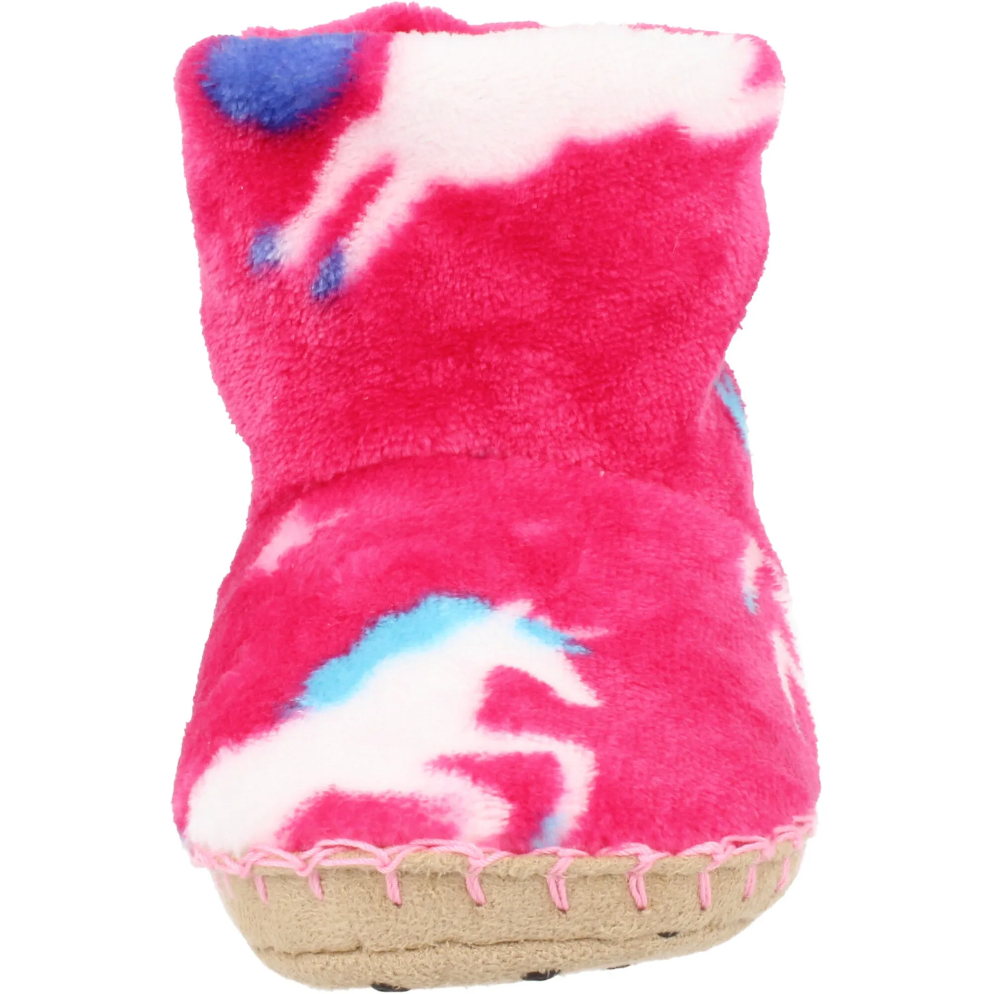 Hatley Twinkle Unicorns Fleece Slippers Cabaret Pink