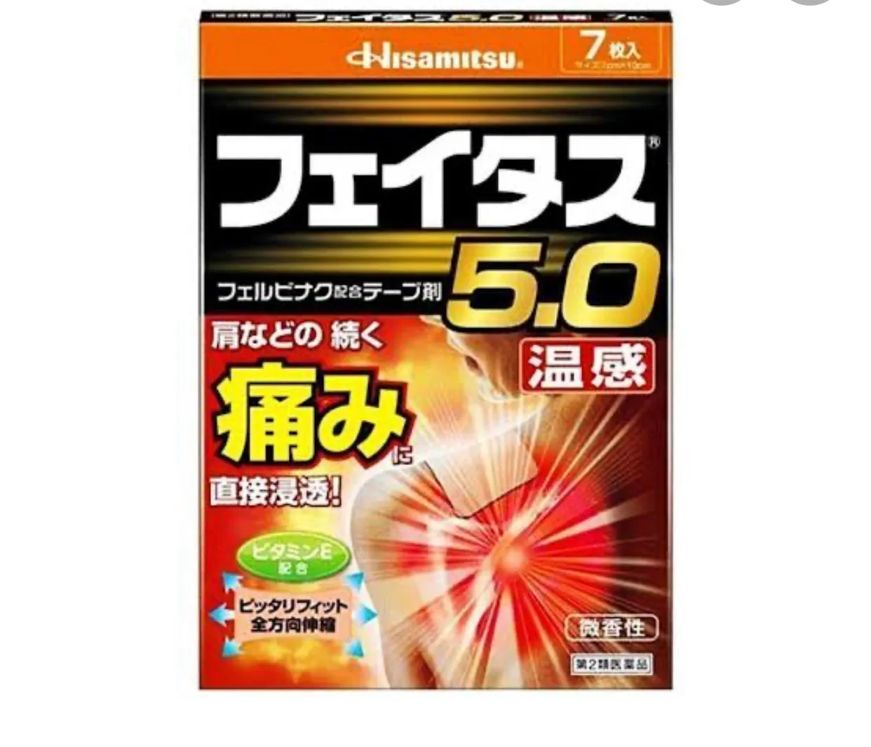 Hisamitsu 5.0 Pain Relief Patch Warm