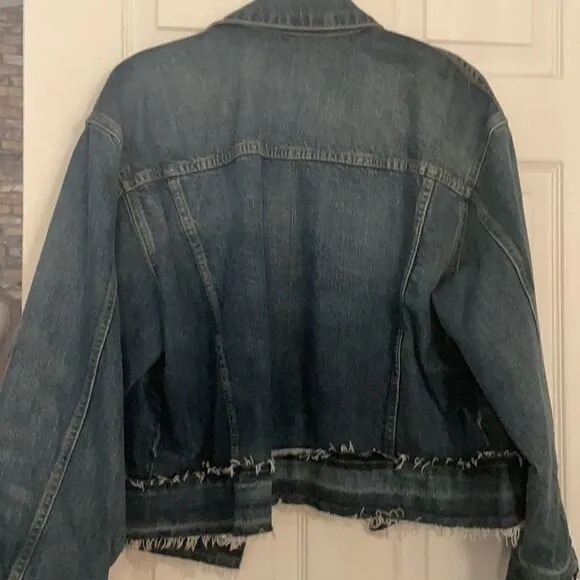 Iconic- Zara Gorgeous lined gingham denim jacket