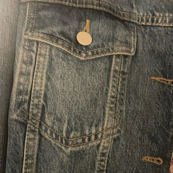 Iconic- Zara Gorgeous lined gingham denim jacket