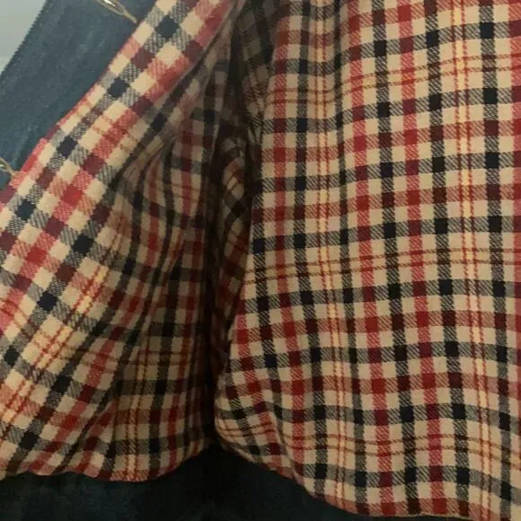 Iconic- Zara Gorgeous lined gingham denim jacket