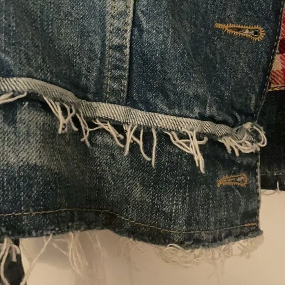 Iconic- Zara Gorgeous lined gingham denim jacket