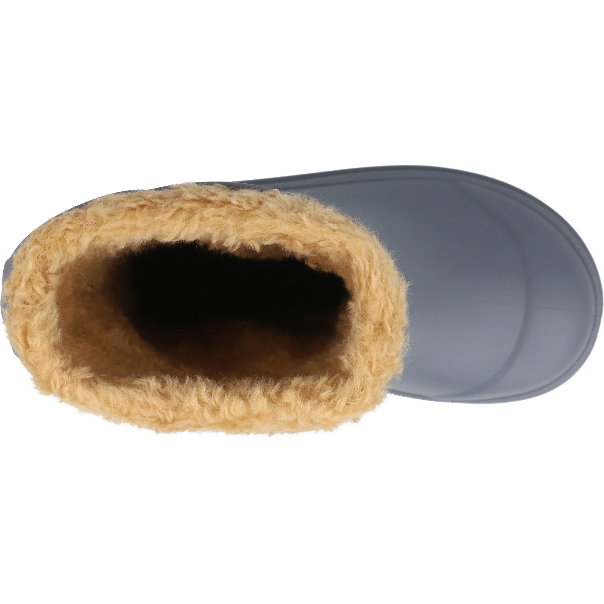Igor Tokio Blue Shearling Collar Kids Boots