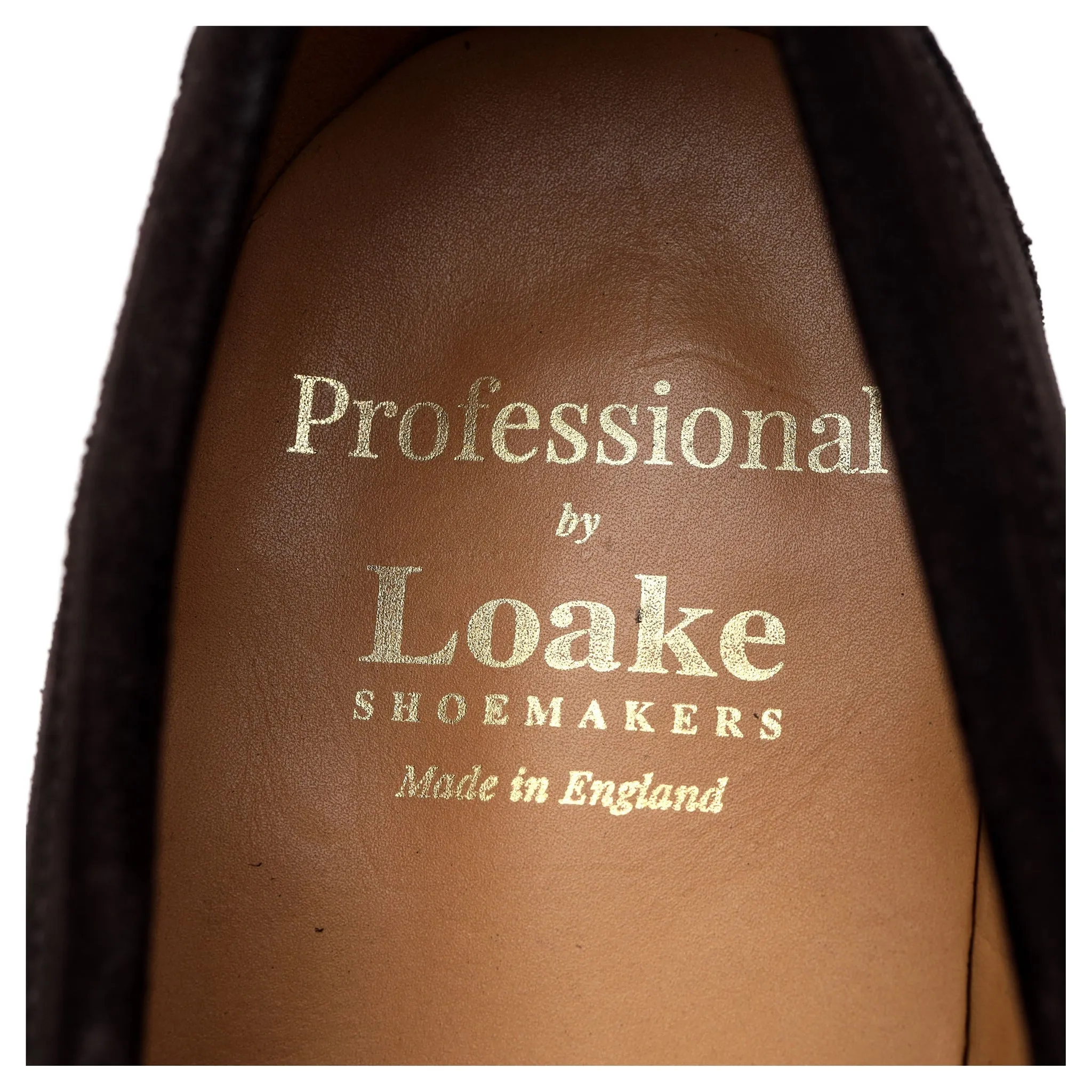 'Imperial' Dark Brown Suede Loafer UK 9.5 F