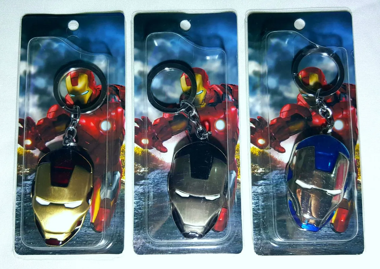 Iron Man Mask Key Chain