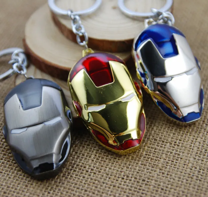 Iron Man Mask Key Chain