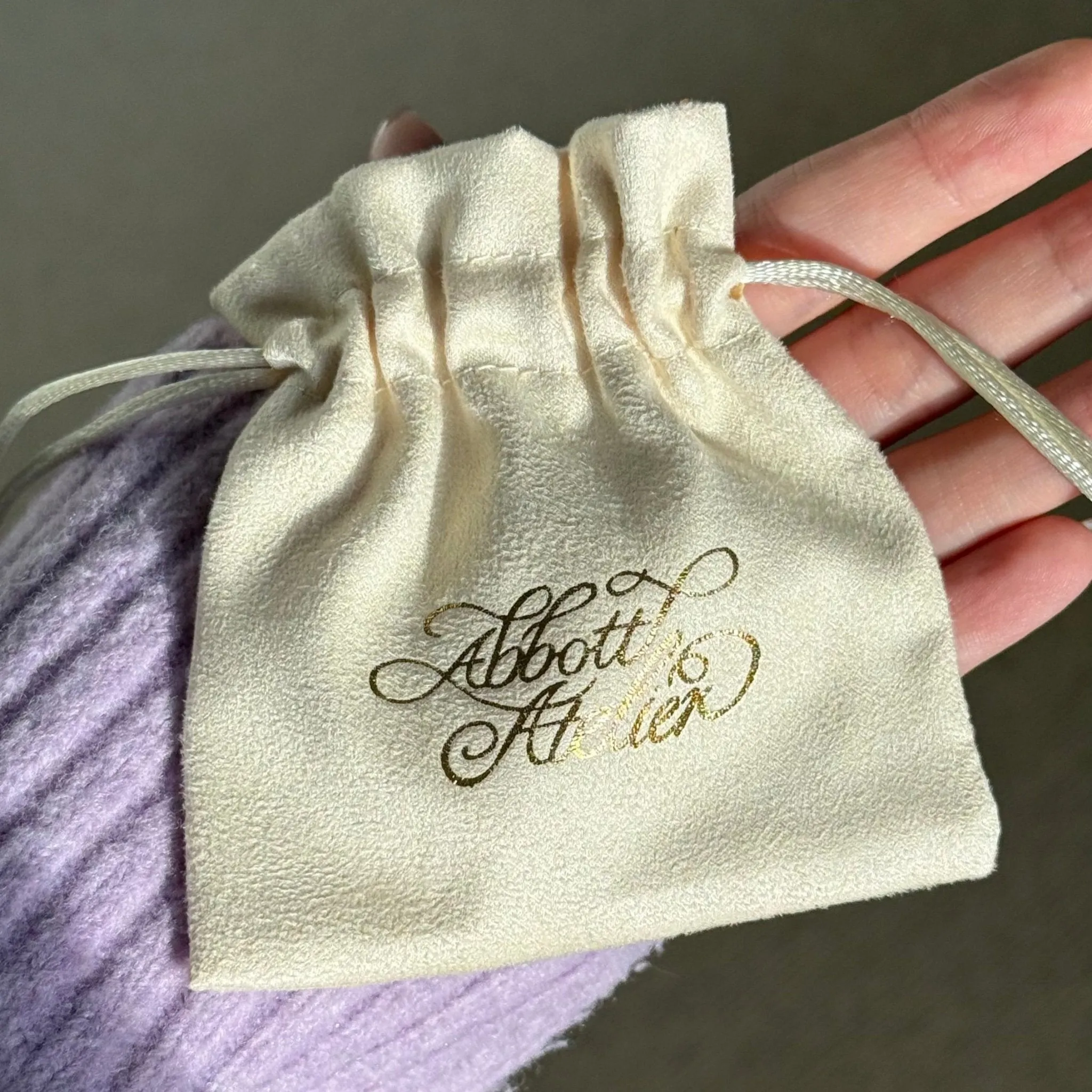 Jewelry Pouch (Vegan Suede)
