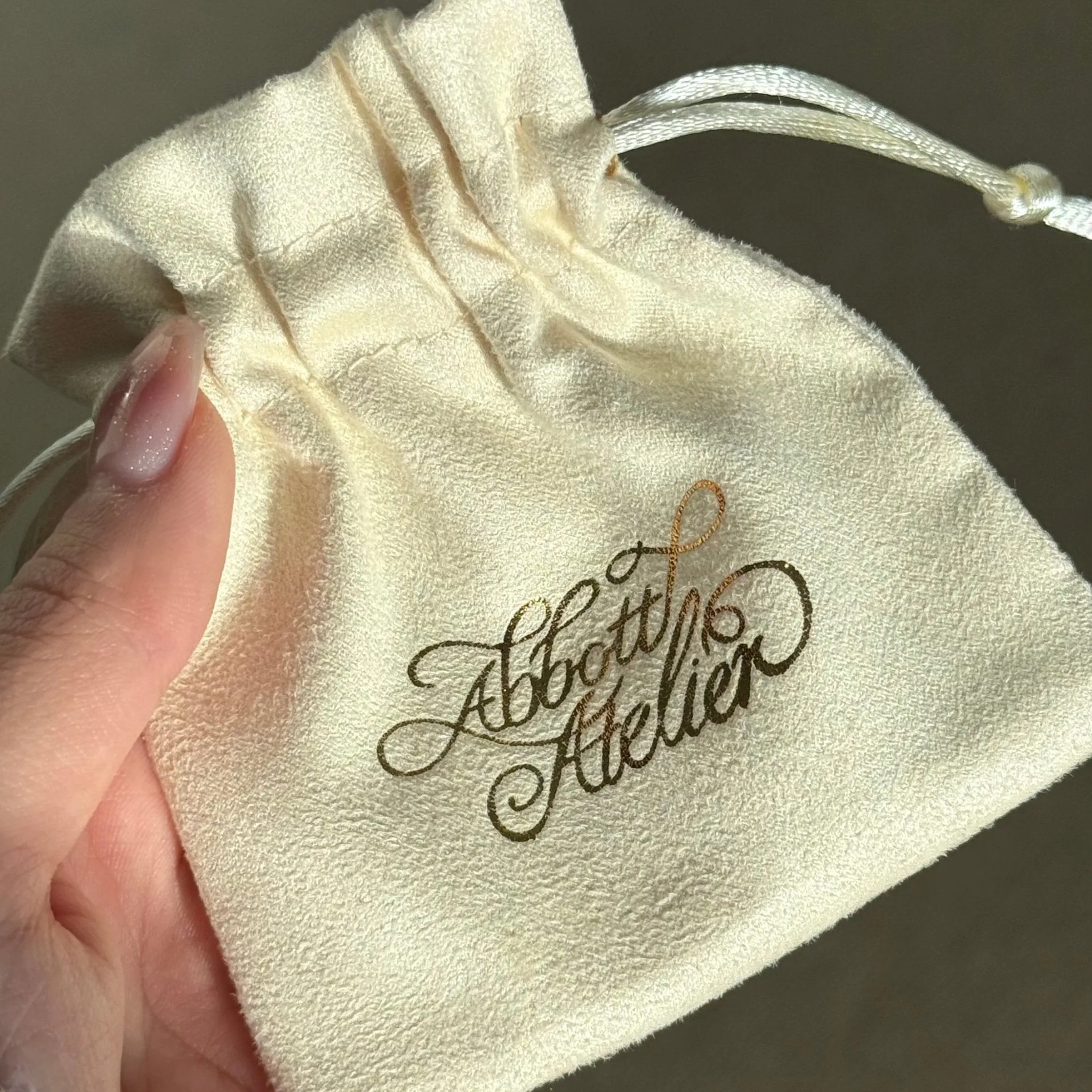 Jewelry Pouch (Vegan Suede)