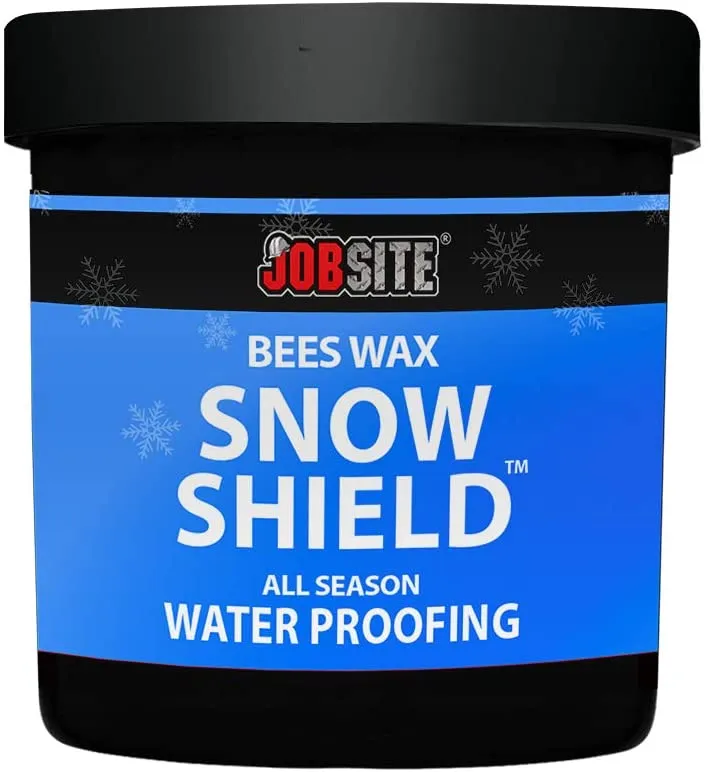 JobSite Snow Shield Waterproof Beeswax - Original Formula - Leather Protector - 170 g