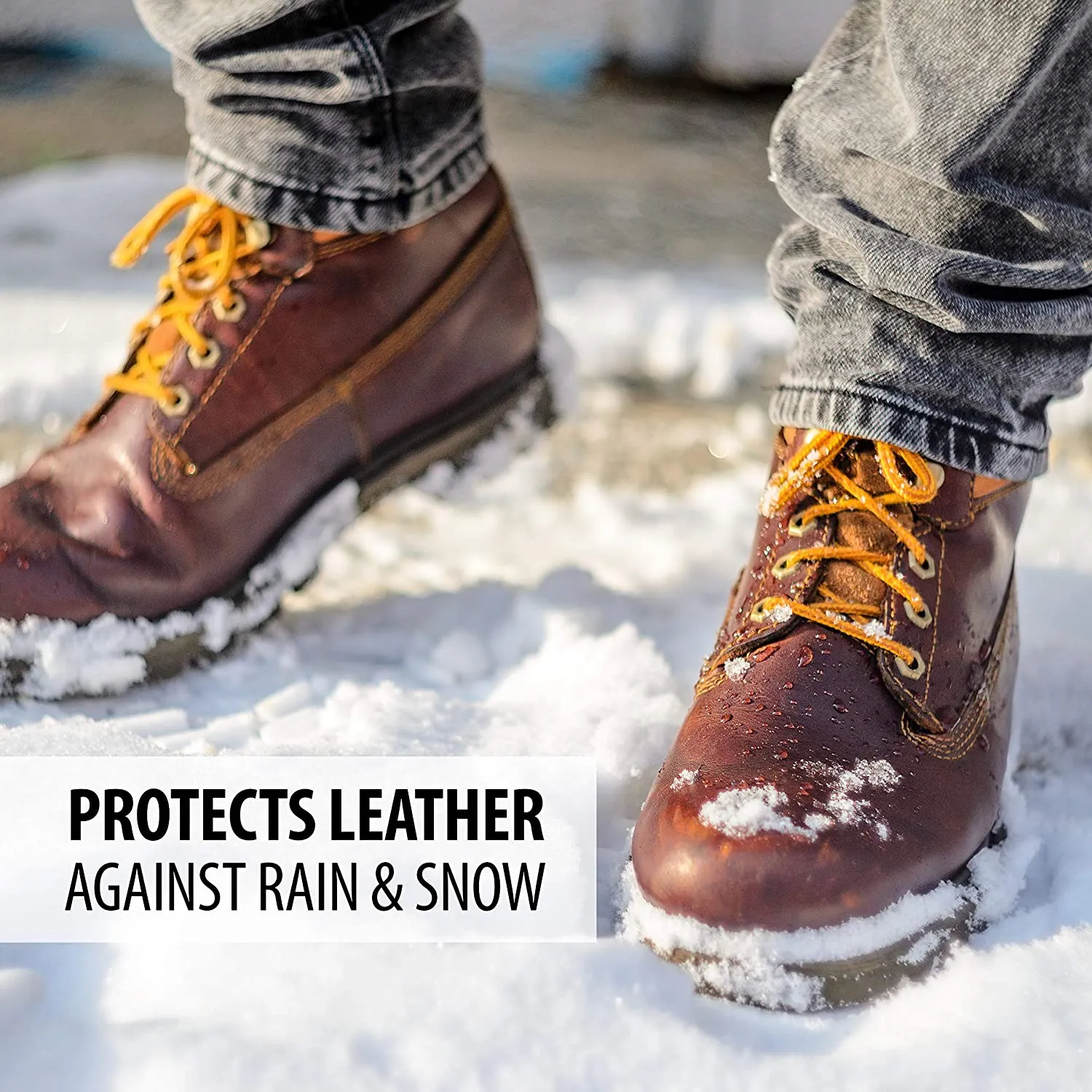 JobSite Snow Shield Waterproof Beeswax - Original Formula - Leather Protector - 170 g