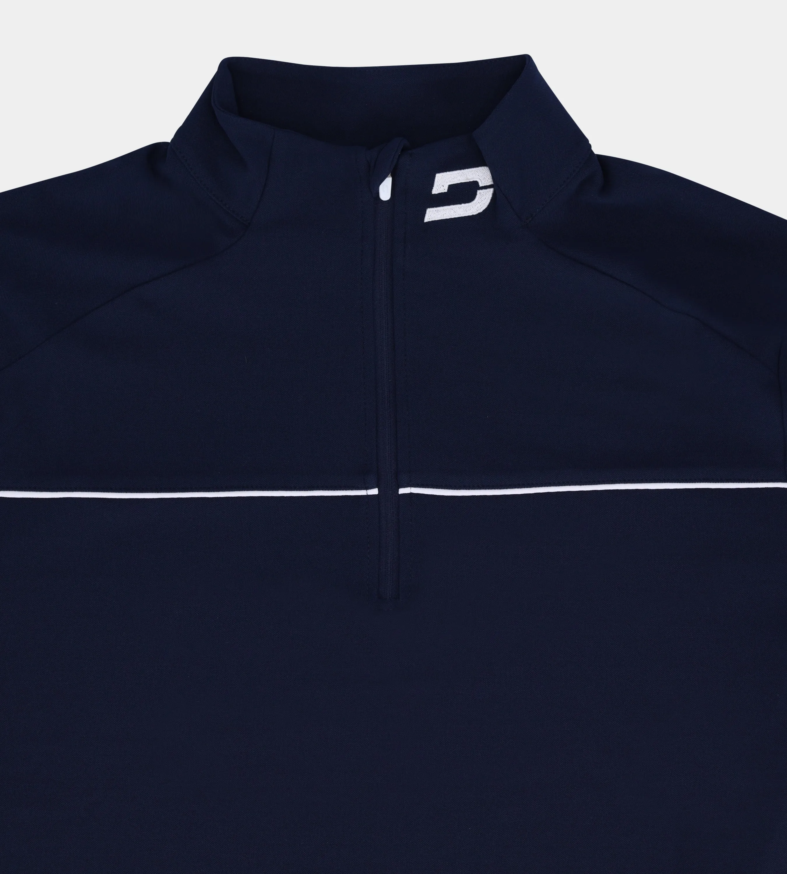 KIDS PIQUE MIDLAYER - NAVY