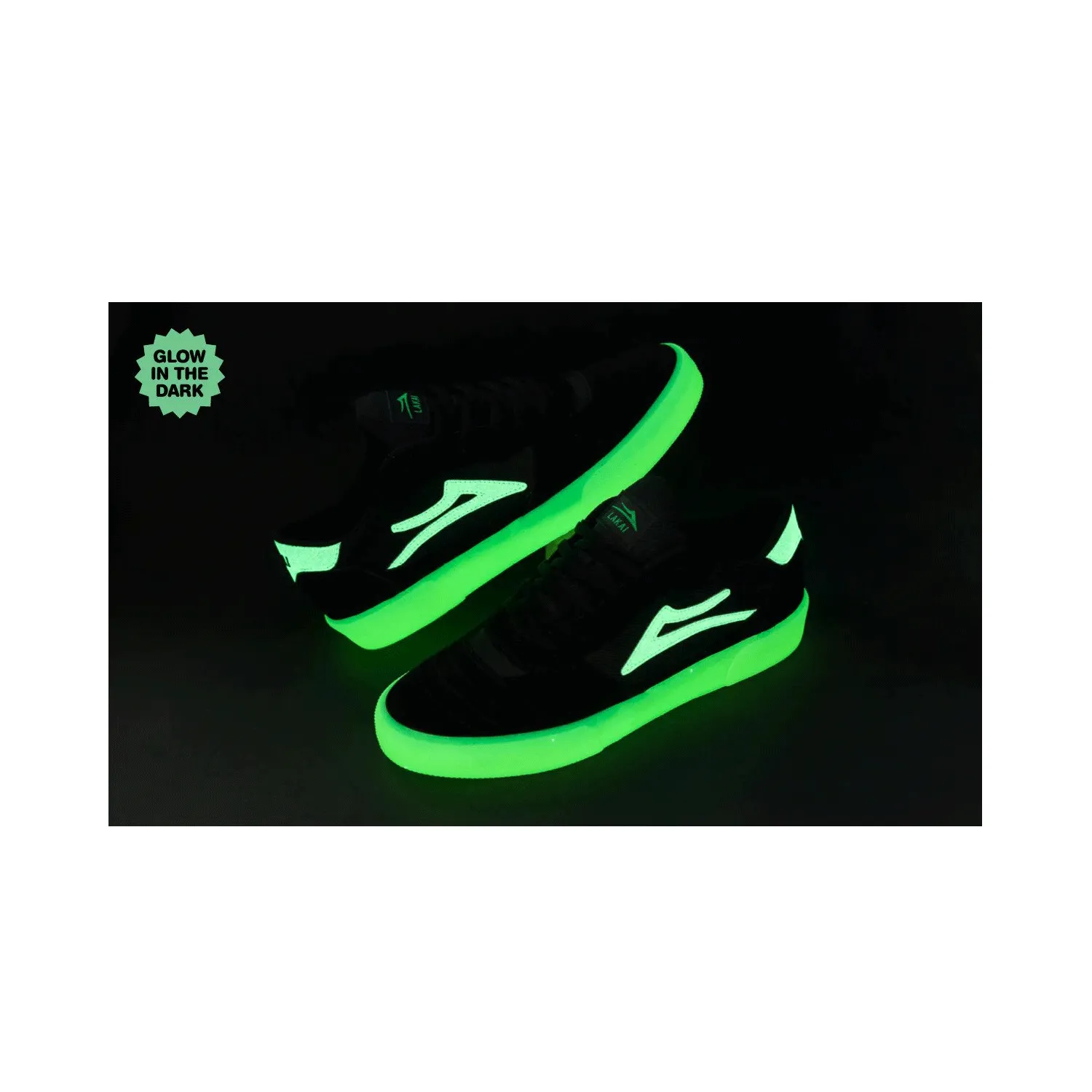 Lakai - Cambridge Suede -Black/Glow SALE