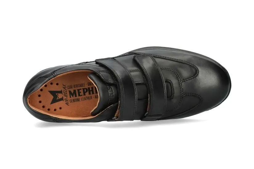 'LORENS' men's strap shoes - Black