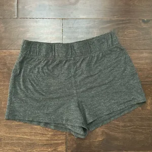 Lunya Restore Shorts in Merciful Gray Size Medium EUC