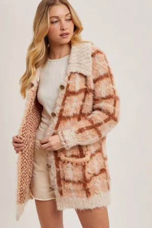 McKenna Sherpa Cardigan Jacket