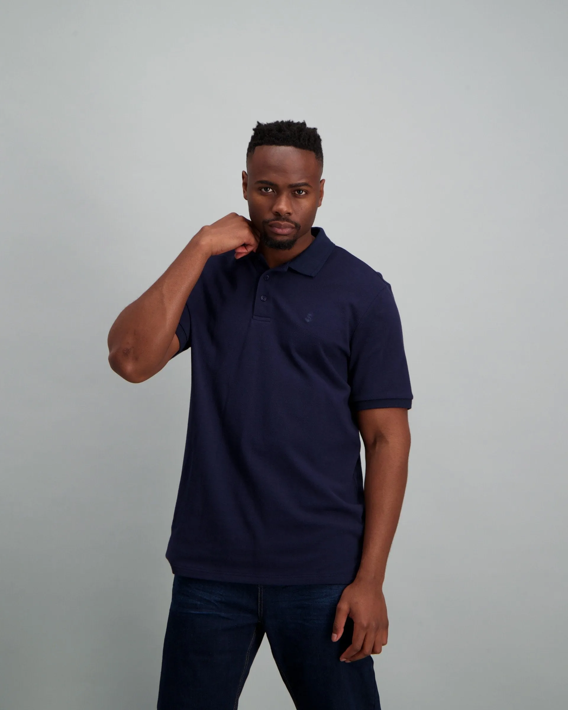 Mens - Basic Golfer Tex - Navy