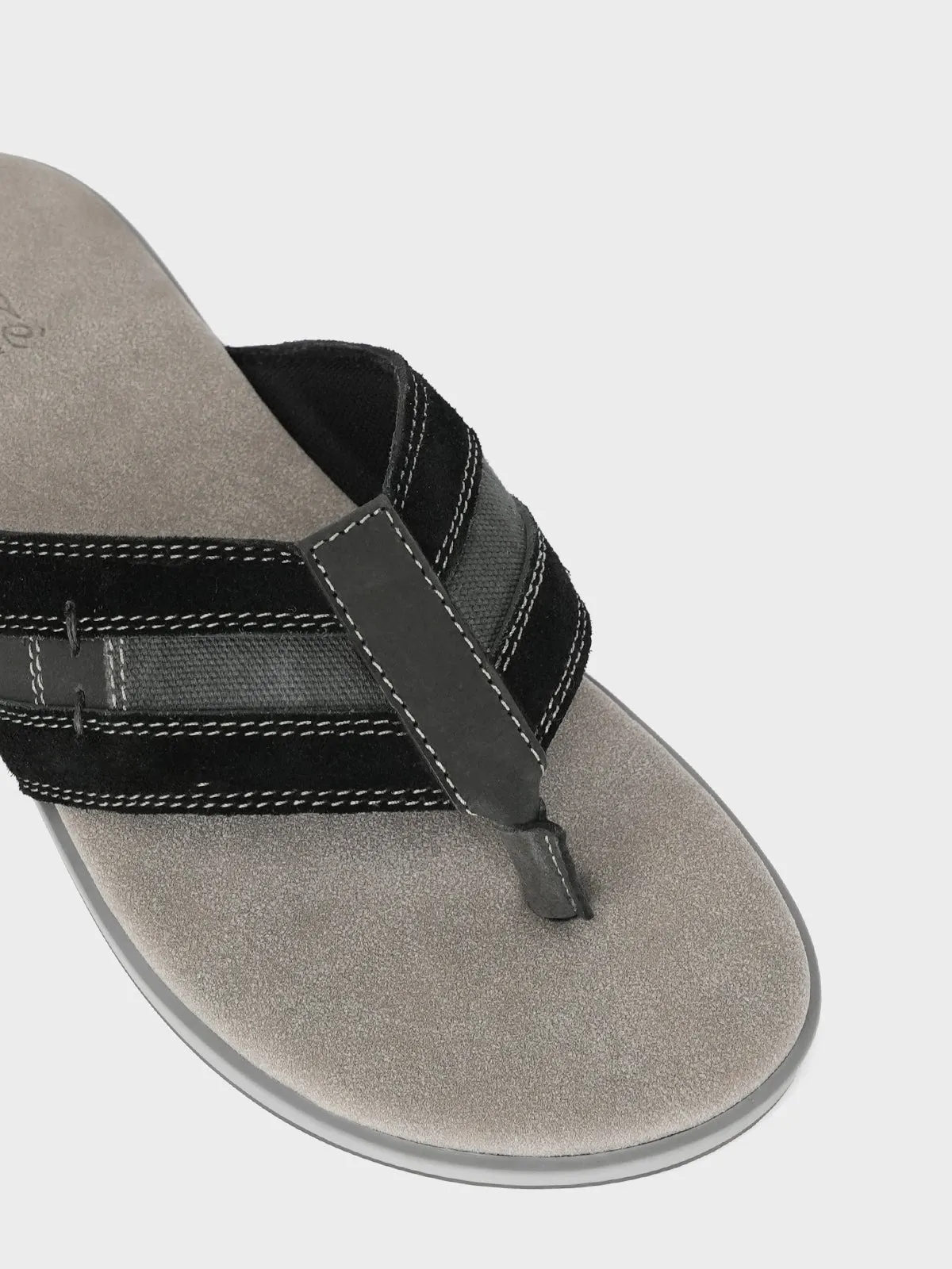 Mens "GEFJUN" Casual Suede Slippers