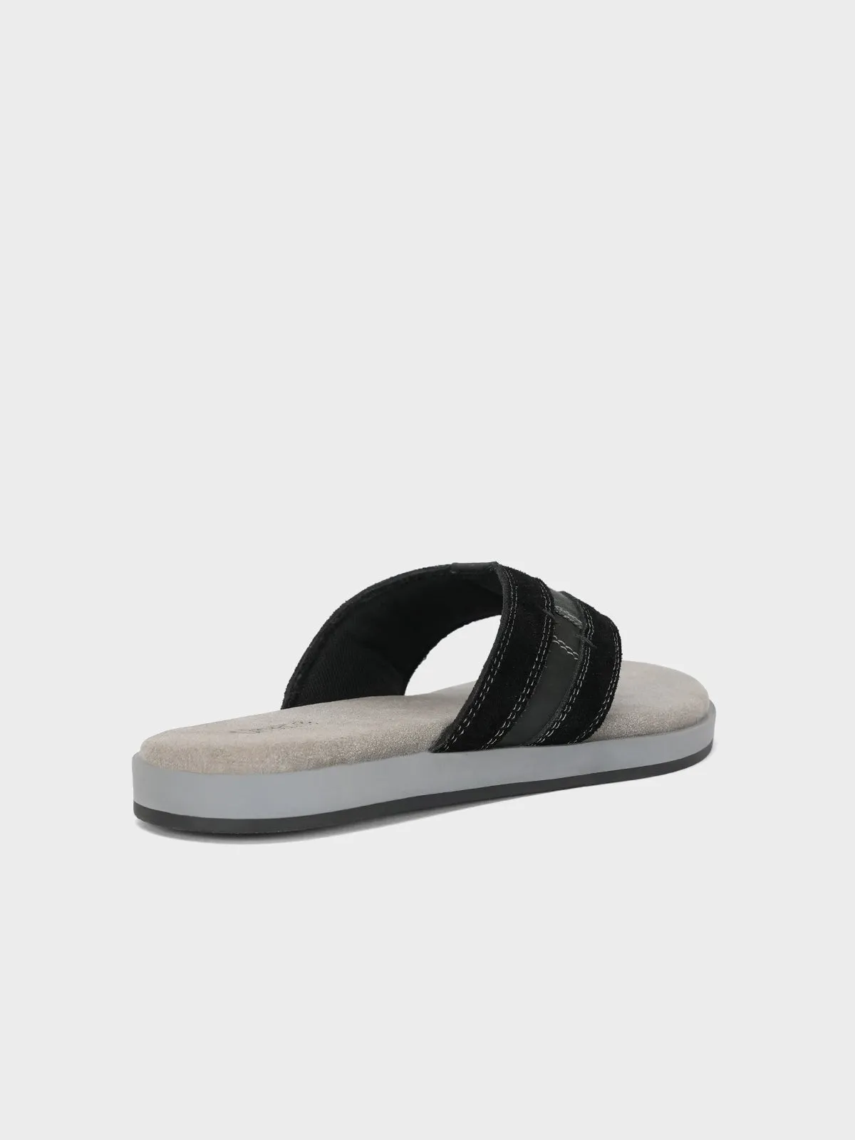 Mens "GEFJUN" Casual Suede Slippers