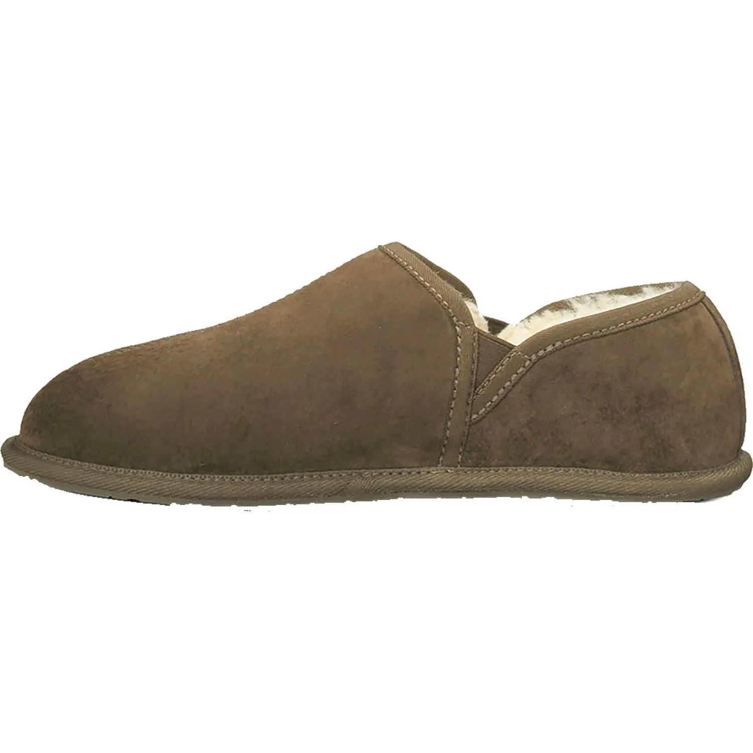 Men's UGG Scuff Romeo II Espresso Suede/Sheepskin