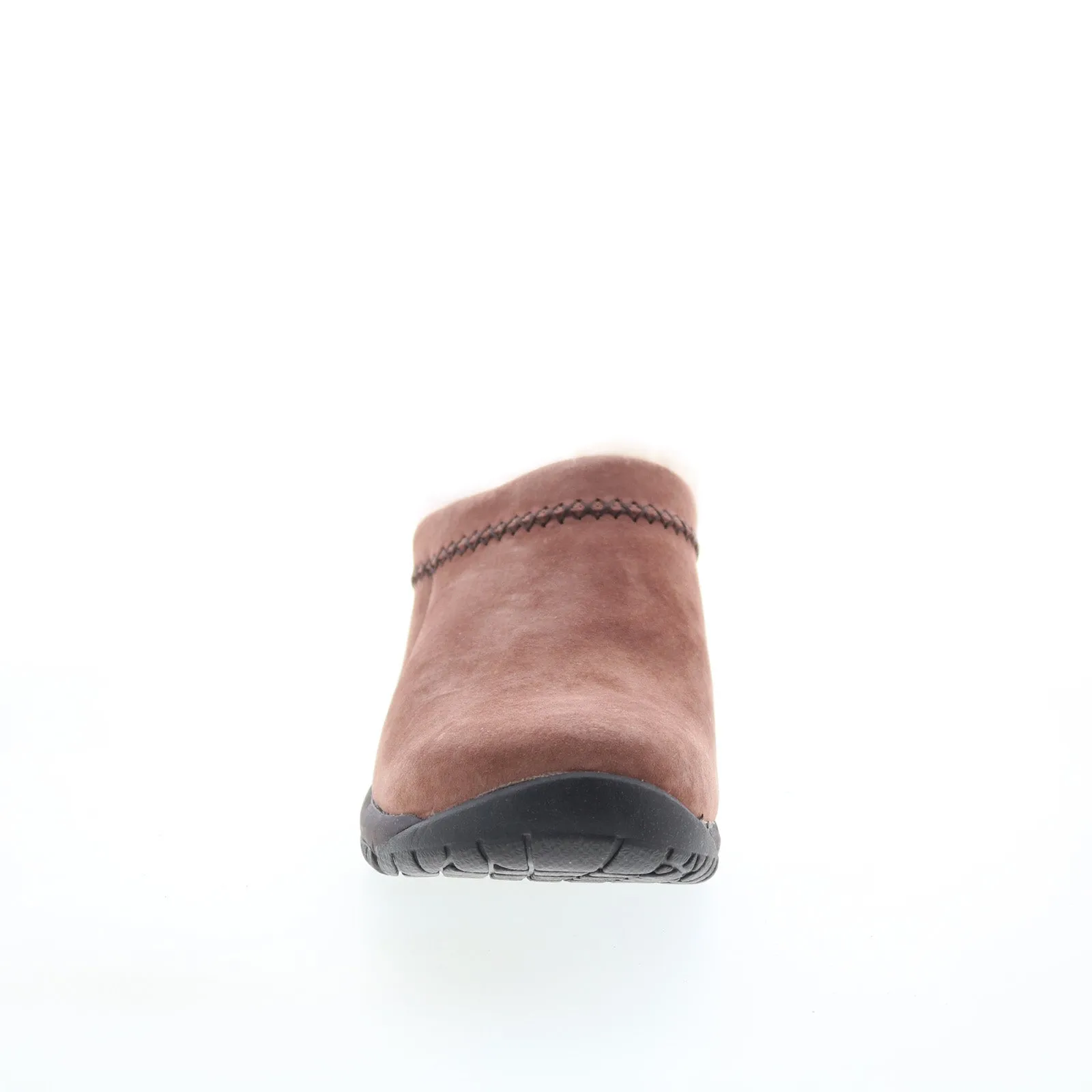 Merrell Encore Ice 4 J004872 Womens Brown Suede Slip On Clog Flats Shoes