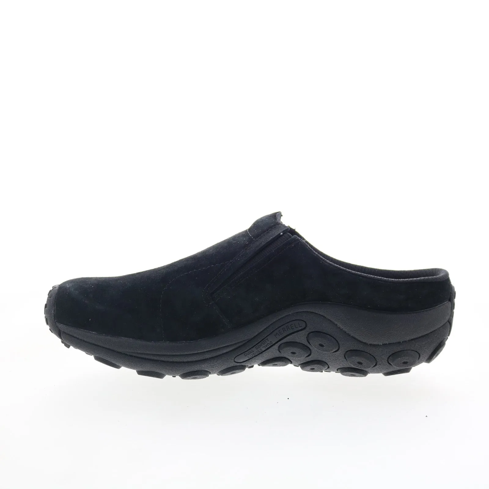 Merrell Jungle Slide J003966 Womens Black Nubuck Slip On Clog Flats Shoes