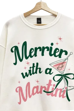 Merry Martini Sweatshirt