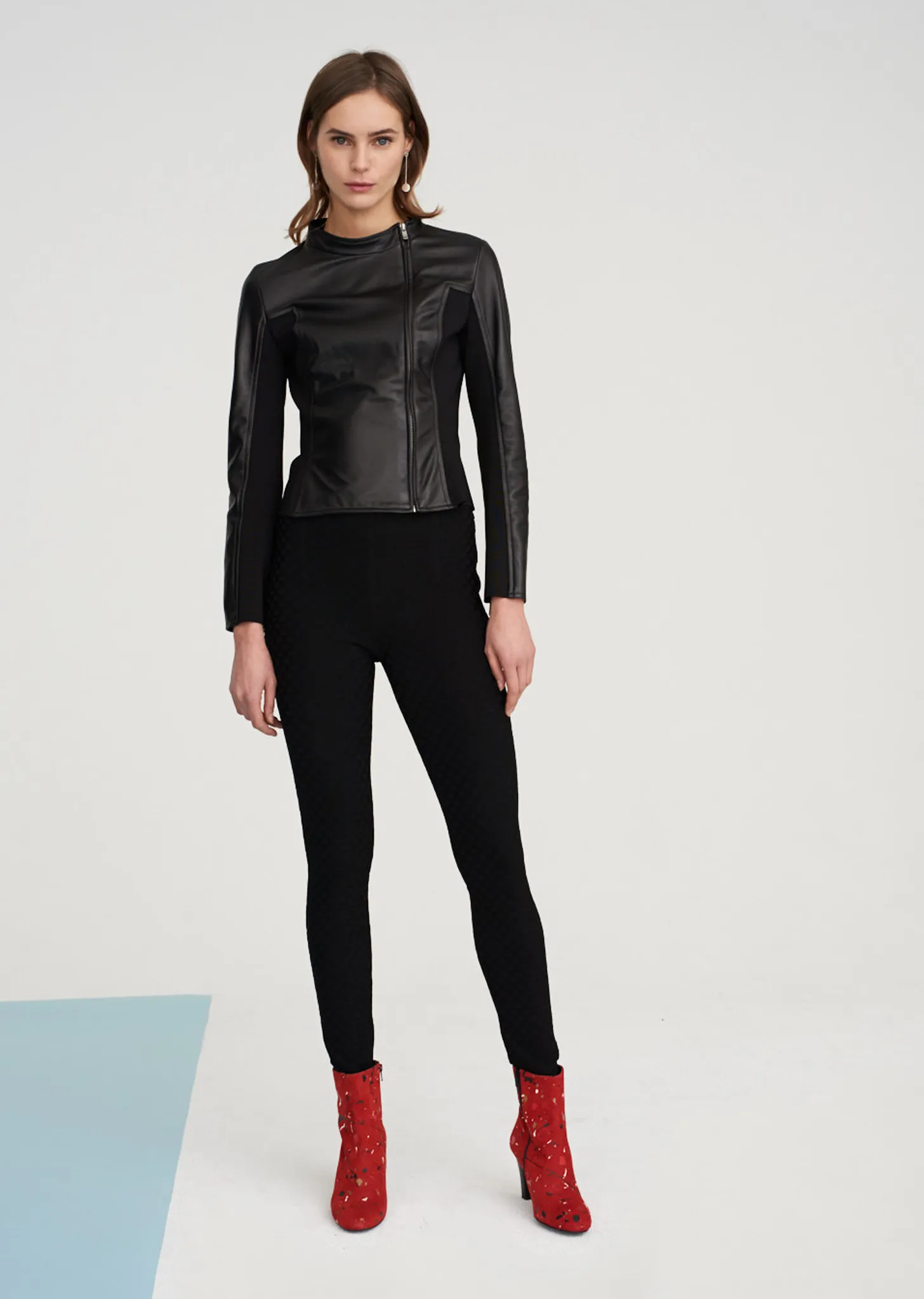 Nathalie - Hand Painted Suede Ankle Boot