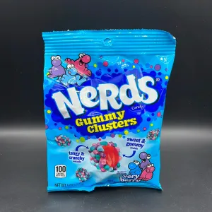 Nerds - Gummy Clusters, Very Berry Flavour, 141g (USA)