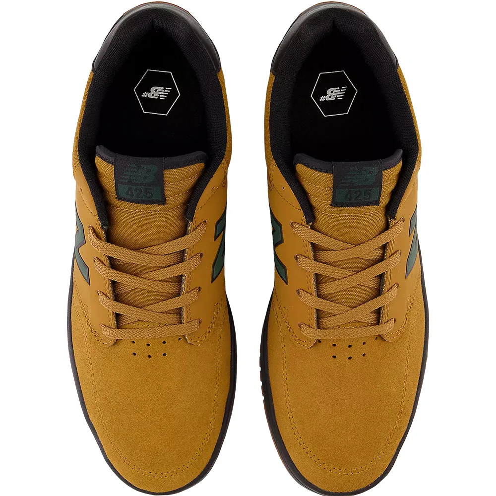 New Balance Numeric 425 Shoes Wheat/Forest Green
