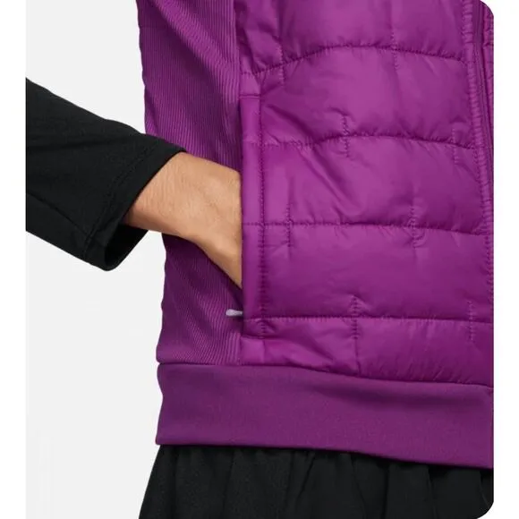 Nike Women’s Therma-Fit Synthetic-Fill Running Vest Size XS (DD6084-503)