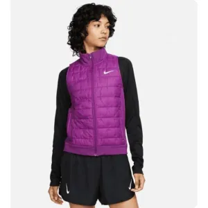 Nike Women’s Therma-Fit Synthetic-Fill Running Vest Size XS (DD6084-503)