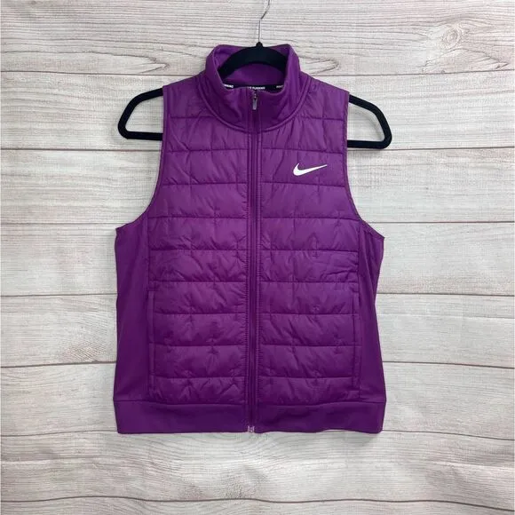 Nike Women’s Therma-Fit Synthetic-Fill Running Vest Size XS (DD6084-503)