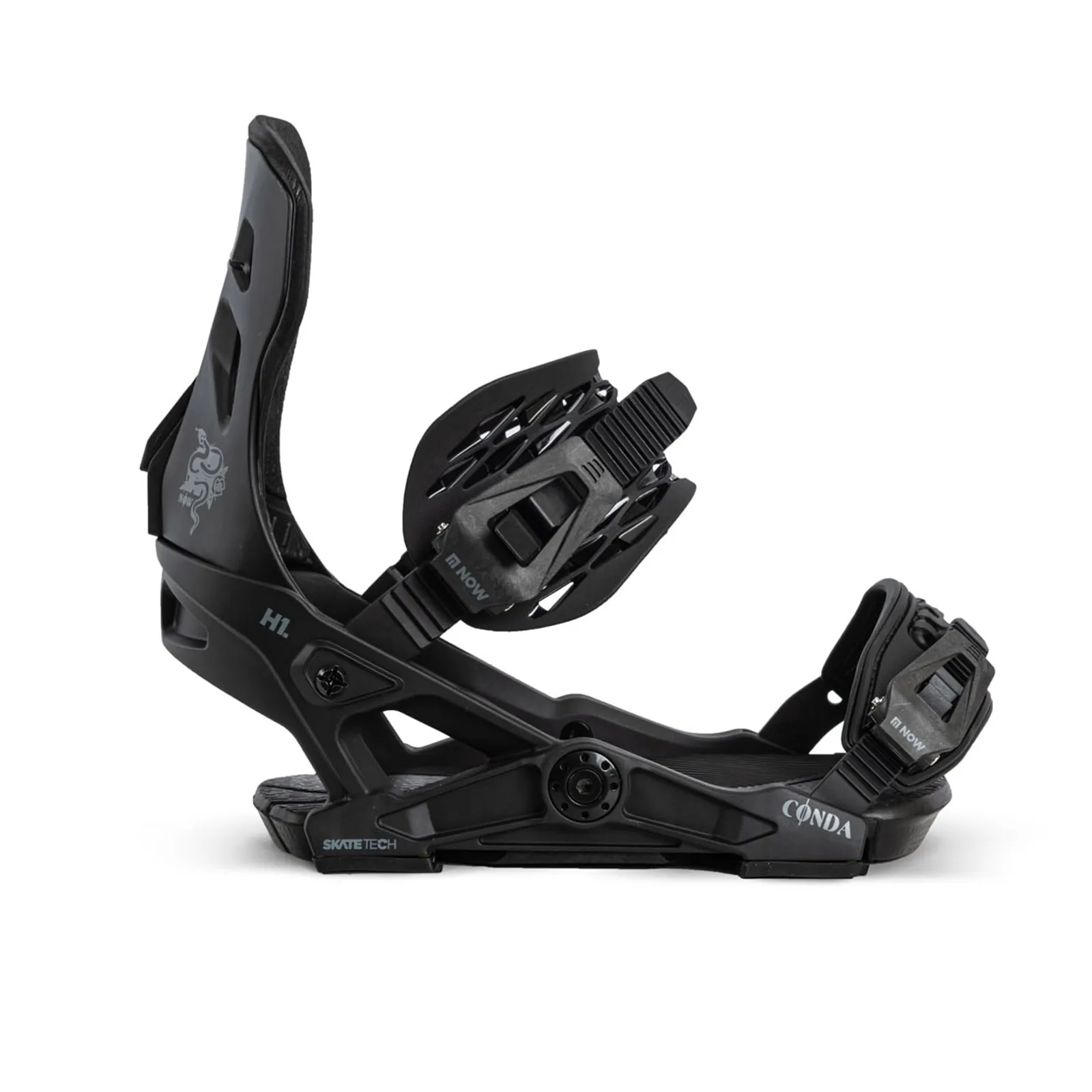 Now Conda Womens Snowboard Bindings Black
