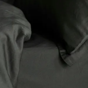 Olive Green Super Soft Cotton Fitted Sheet