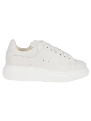 Oversized Sneakers In Hammered Leather
