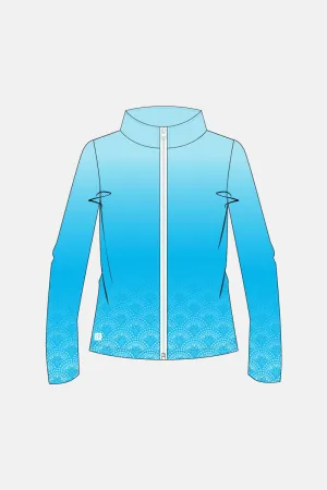 Periwinkle Club Merch Warm Up Jacket